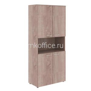 Wave Шкаф с 2-мя комплектами глухих малых дверей и топом WHC 85.4