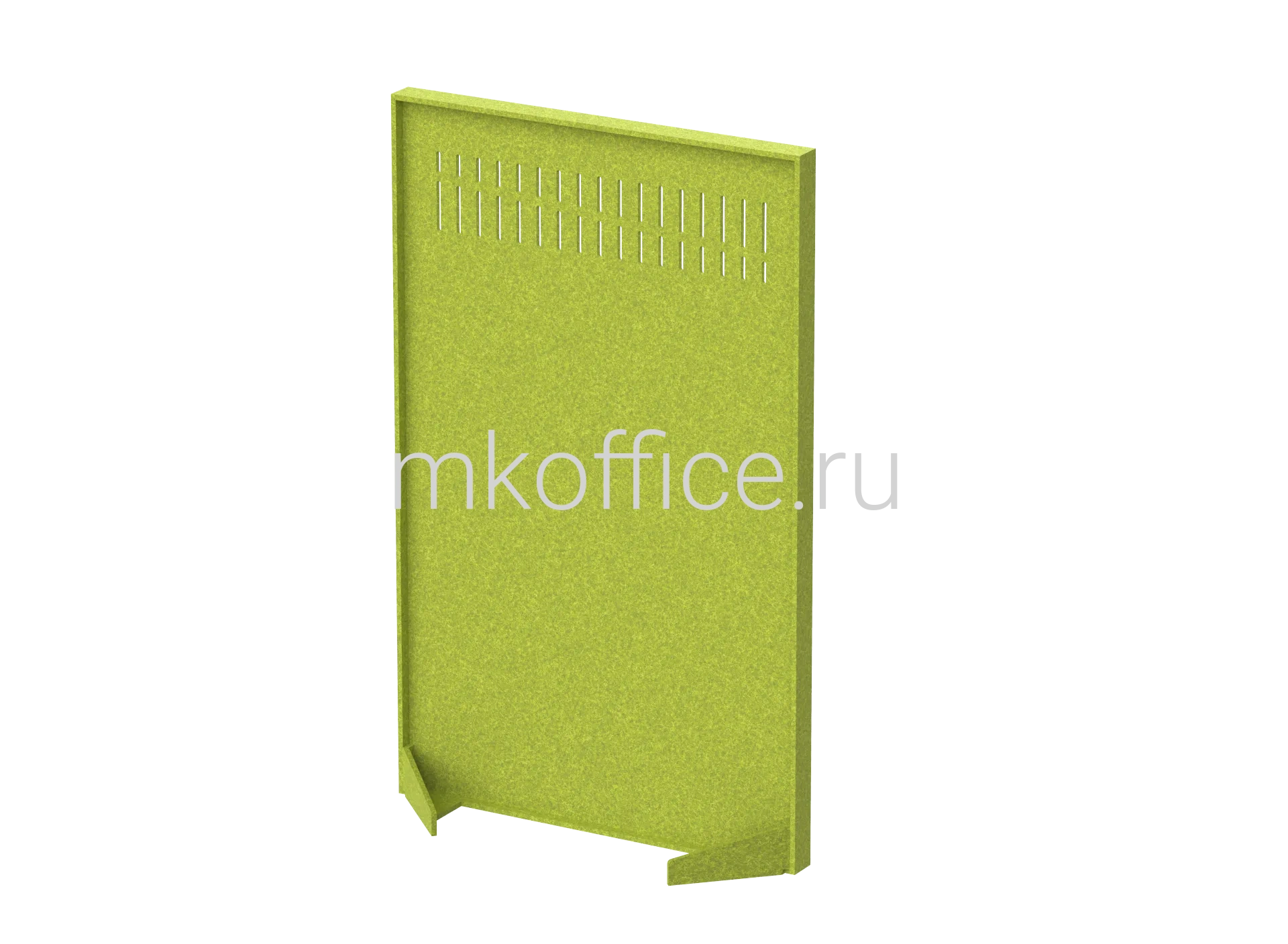Перегородка прямоугольная с декором "Диаграмма роста"  C203.0816.R.XX 80 х 40 х 160. Ассортимент МК Офис