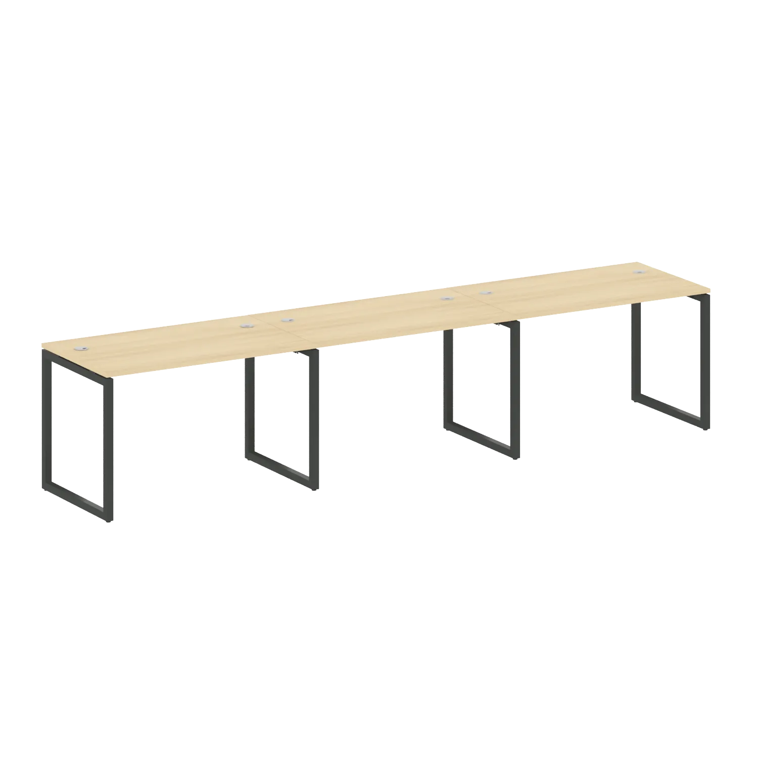 Рабочая станция на 3 раб.места на О-образном м/к 40БО.СМ-3.2 3600х720х750