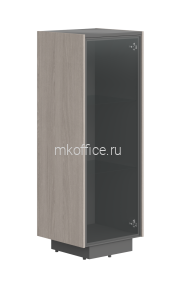 Шкаф средний узкий фасады стекло СФ-574301 464х430х1305