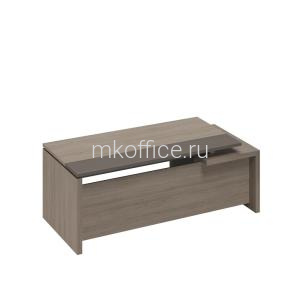 Стол руководителя с тумбой 3-ящичной с замком РС 117 ДЧ/ЛС 202x90x76