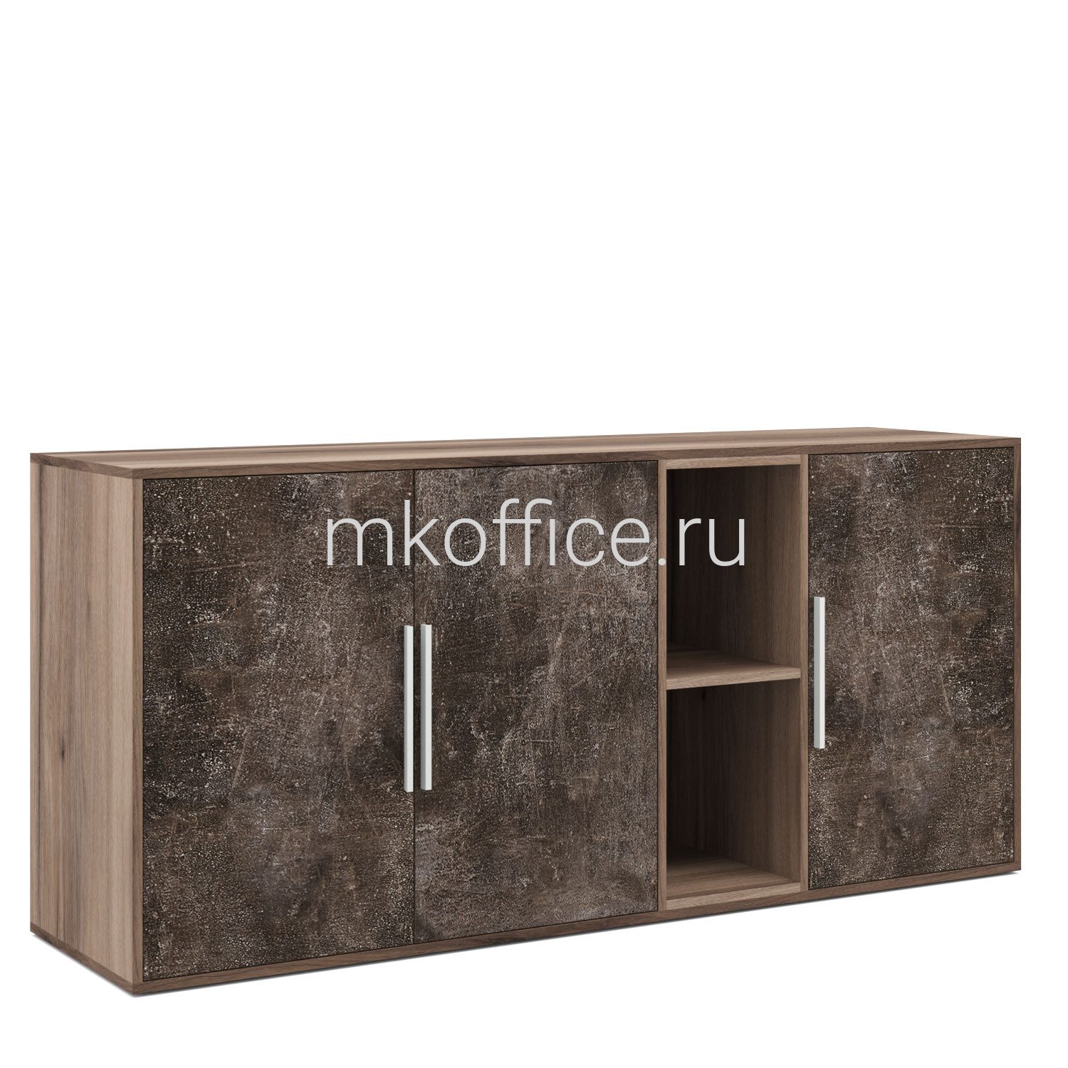 Шкаф низкий 3 створки, с нишей BTN361520
