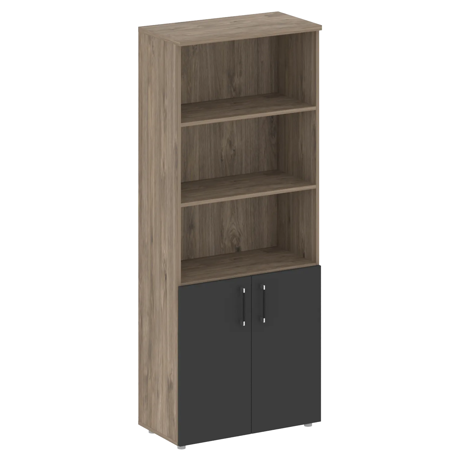 Шкаф высокий широкий (2 низких фасада ЛДСП) Shift SK.ST-1.1 800*420*1977