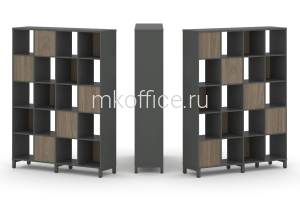 Набор стеллажа двустороннего, 5 ярусов Style project SN.NSD-541 1121*400*1982 Набор стеллажа двустороннего, 5 ярусов Style project SN.NSD-541 1121*400*1982