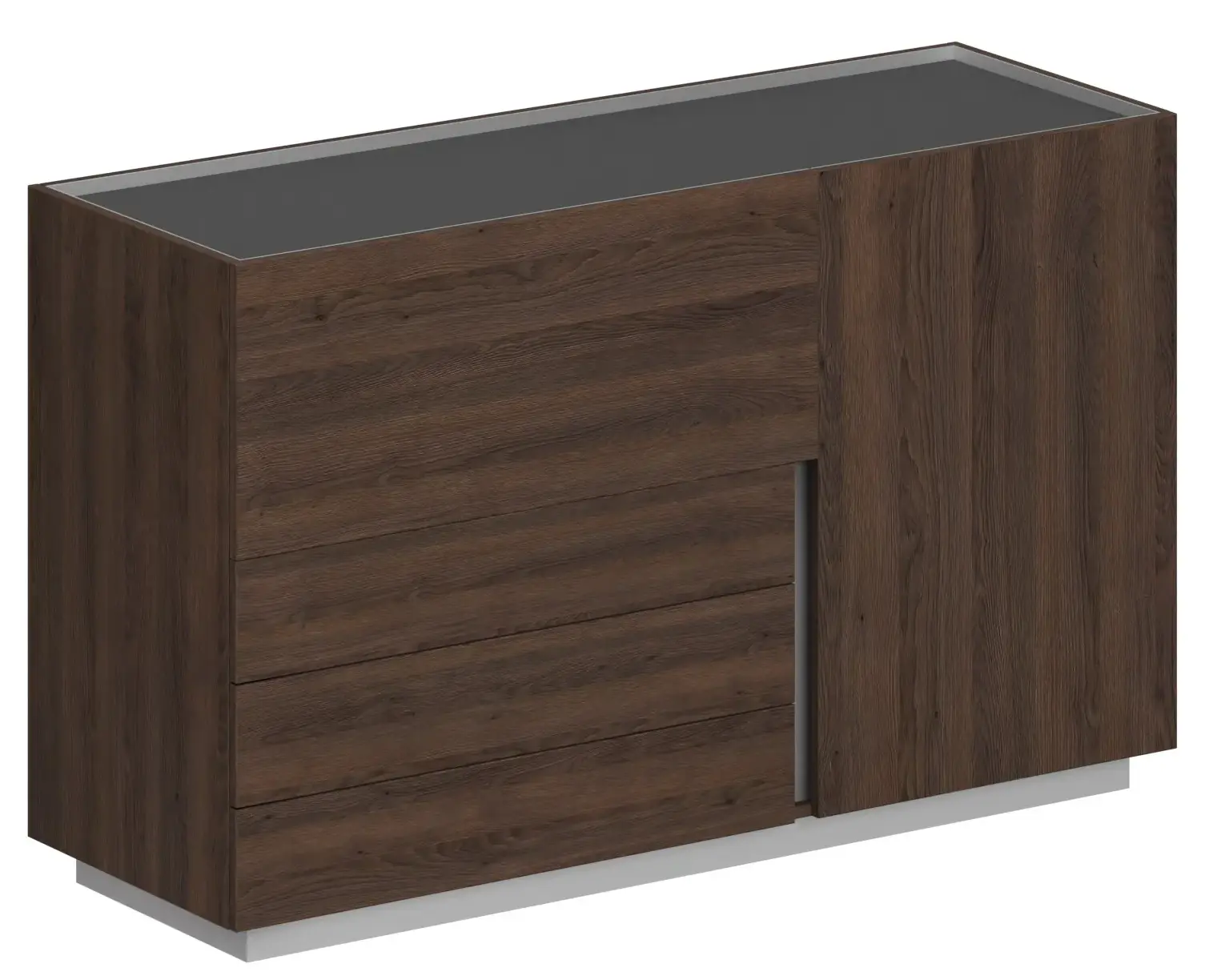 Шкаф 1600x550x975 Л/П OL-20-14.DT.DT.DT. Шкаф 1600x550x975 Л/П OL-20-14.DT.DT.DT.