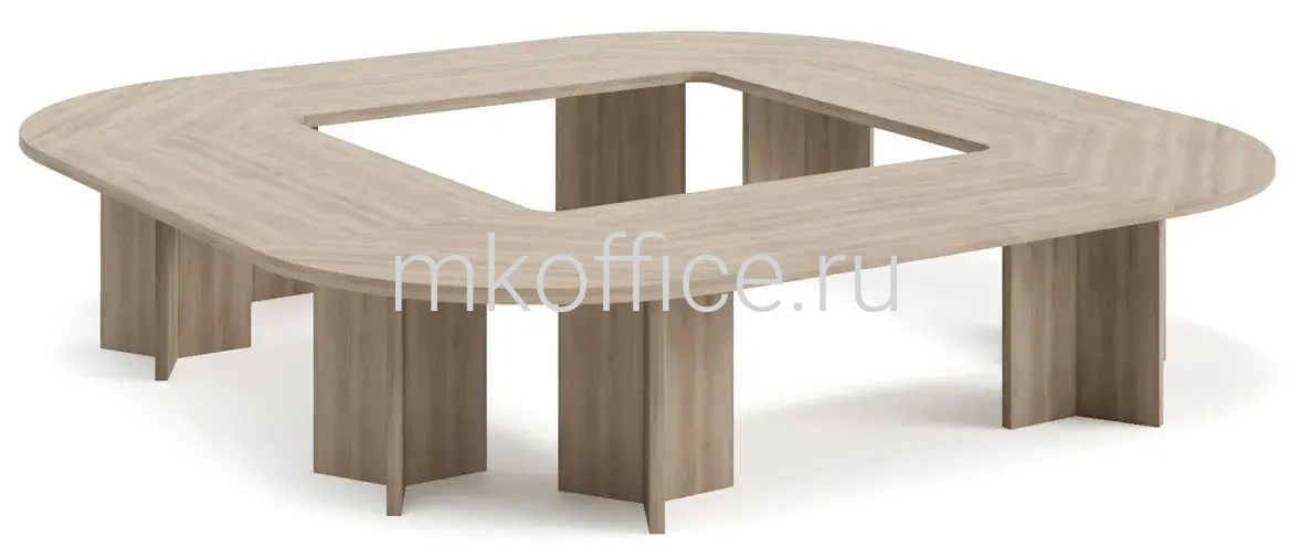 Стол для переговоров Conference table 360x360 3600x3600xh760