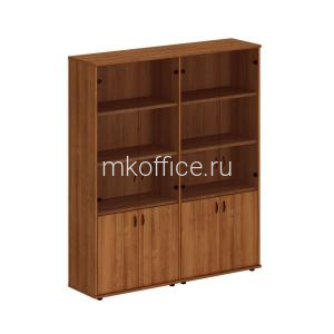 Шкаф комбинированный высокий (стекло + стекло) Престиж Исп.53 175x46x203