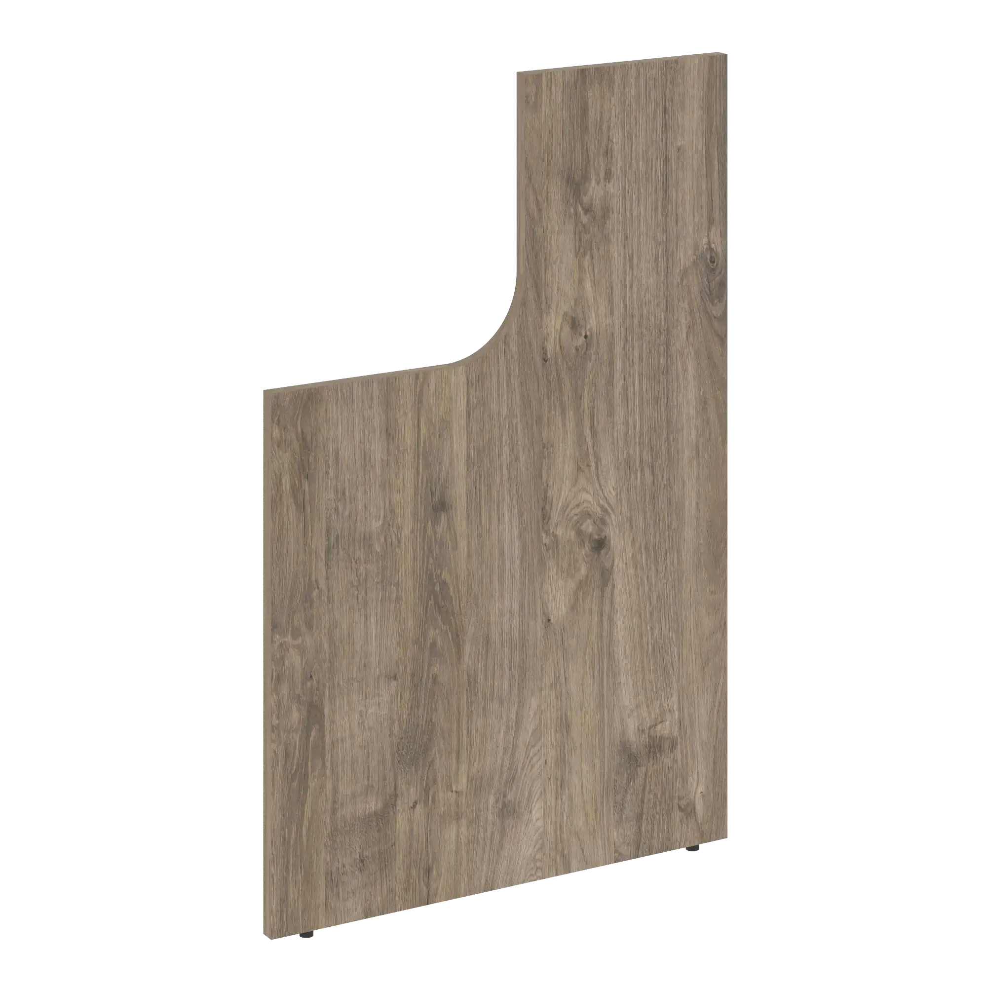 Стойка (боковина) завершающая высокая с вырезом левая О.R-SVV(L) 25х766х1187