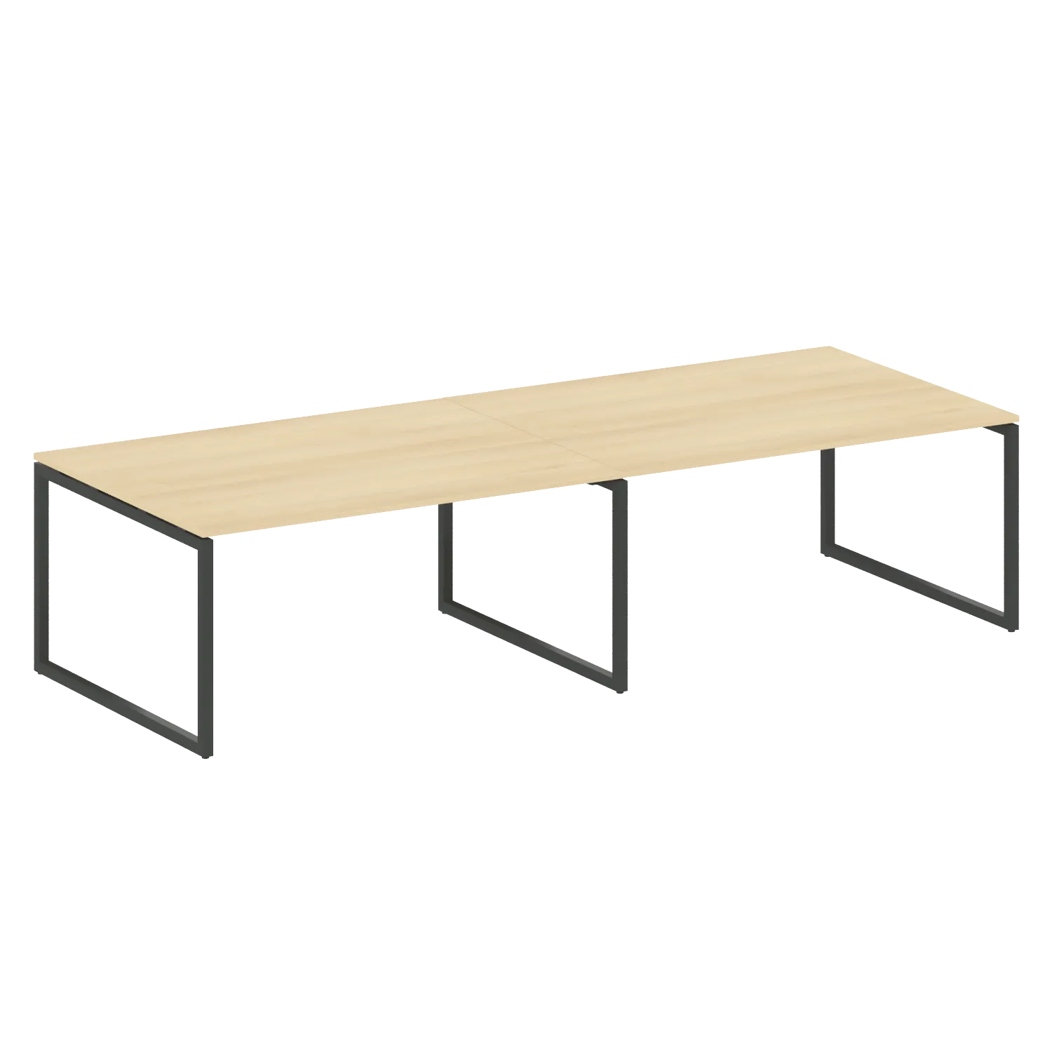 Переговорный стол (2 столешницы) на О-обр м/к 40БО.ПРГ-2.4 3200х1235х750 Переговорный стол (2 столешницы) на О-обр м/к 40БО.ПРГ-2.4 3200х1235х750