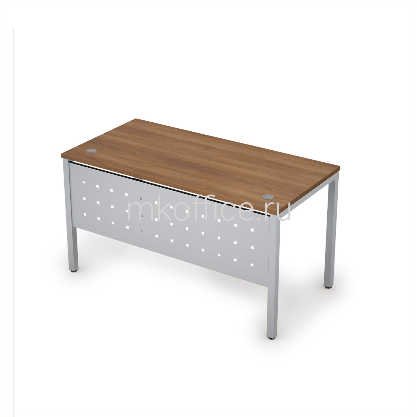 Стол рабочий экран металл Avance 6МК.064 1600x600x750. Ассортимент МК Офис