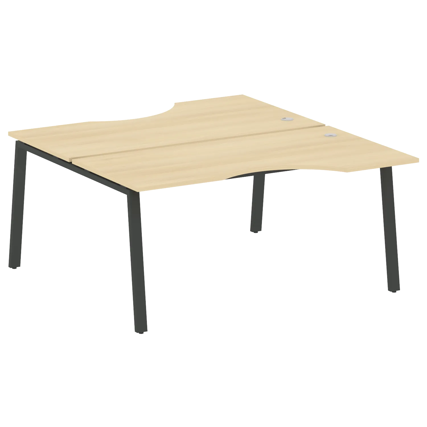 Рабочая станция криволинейная Metal System Style БА.РАС-СА-2.1 1600x1835x750