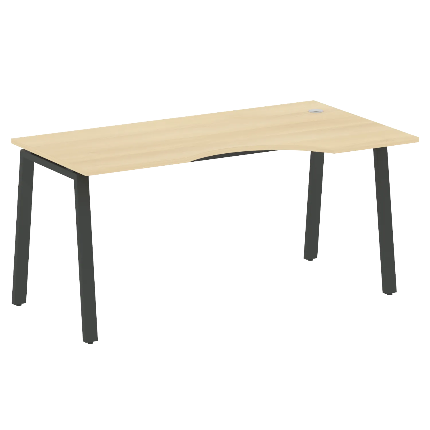 Стол криволинейный левый Metal System Style БА.СА-1 Пр 1600x900x750 Стол криволинейный левый Metal System Style БА.СА-1 Пр 1600x900x750