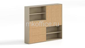 Шкаф с открытыми полками	AD2421 2400*420*2100