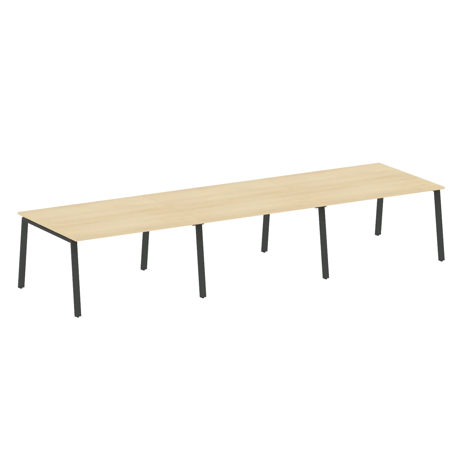 Переговорный стол (3 столешницы) на А-обр м/к Metal System Style БА.ПРГ-3.3 4200х1235х750 Переговорный стол (3 столешницы) на А-обр м/к Metal System Style БА.ПРГ-3.3 4200х1235х750