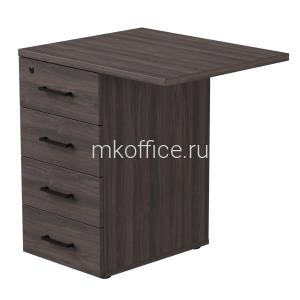 Тумба приставная EVO 254T2203 с топом 710х600x755