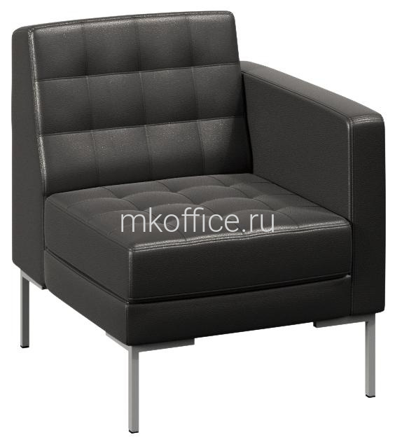 FOREST Секция с подлокотником одноместная левая FR-SP-01 (L) 690х800х840