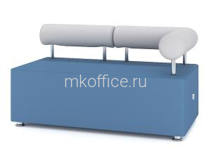 Модуль со спинкой  M1-2DV 1300*650*h720