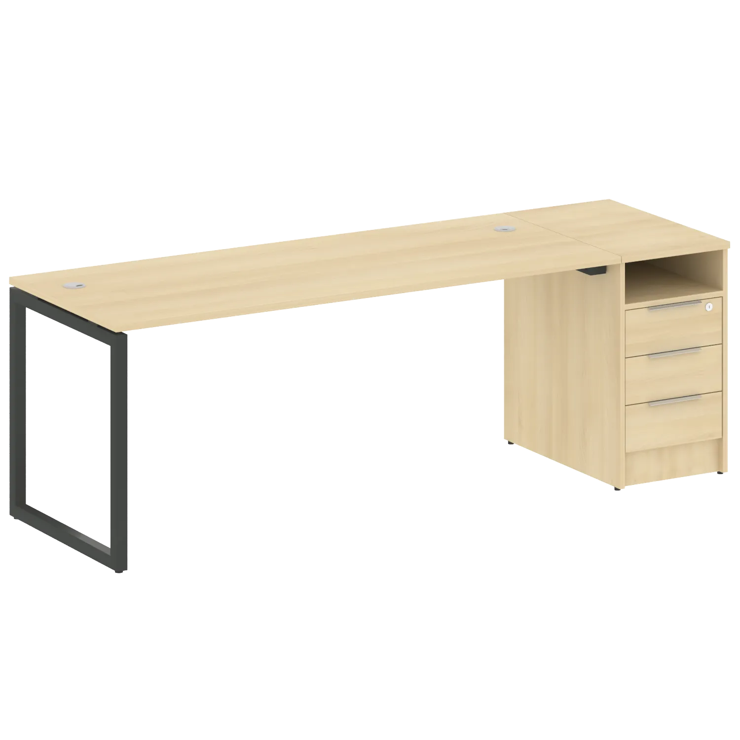 Рабочая станция на О-обр м/к с опорной тумбой 40БО.РС-СТП-1.5 2212х720х750