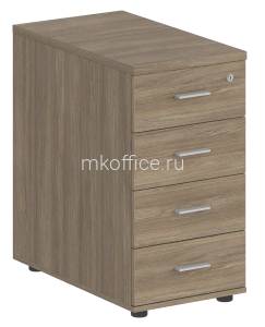 Тумба приставная с 4 ящ., с замком SG.523 400х800х725