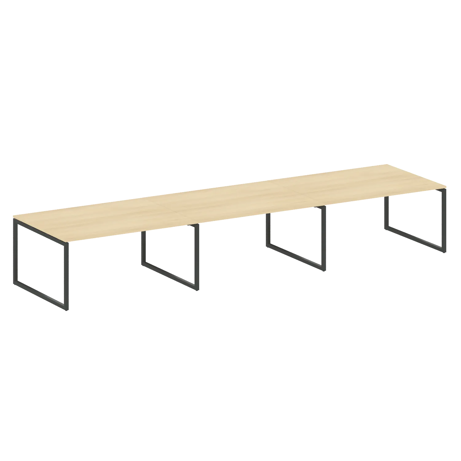 Переговорный стол (3 столешницы) на О-обр м/к 40БО.ПРГ-3.4 4800х1235х750 Переговорный стол (3 столешницы) на О-обр м/к 40БО.ПРГ-3.4 4800х1235х750