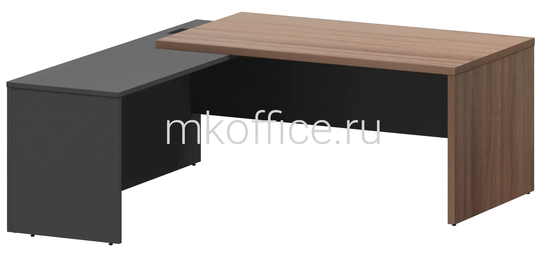 Стол руководителя Кортез левый KZP-18L 1800x2000x750 Стол руководителя Кортез левый KZP-18L 1800x2000x750