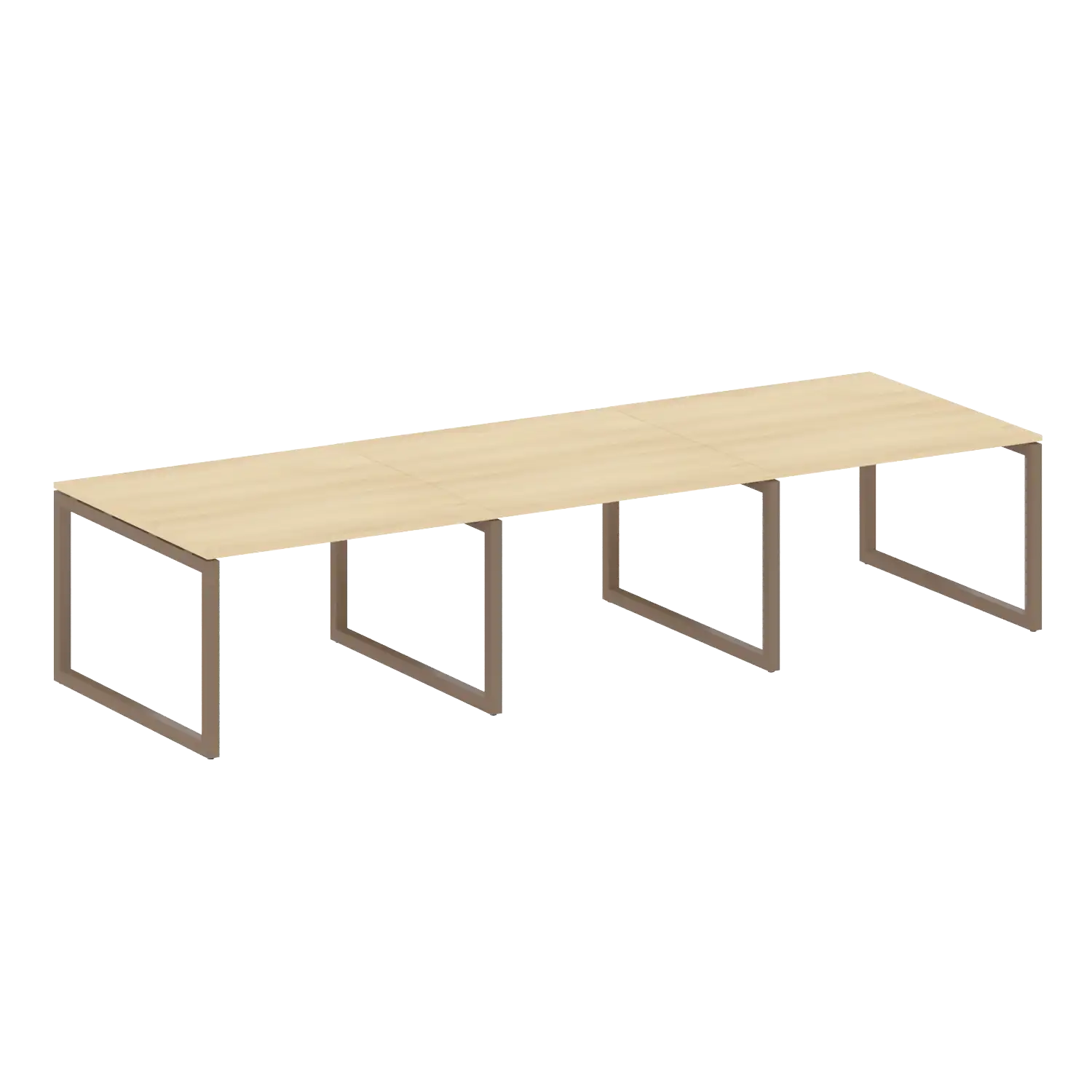 Переговорный стол (3 столешницы) на О-обр м/к 50БО.ПРГ-3.2 3600х1235х750