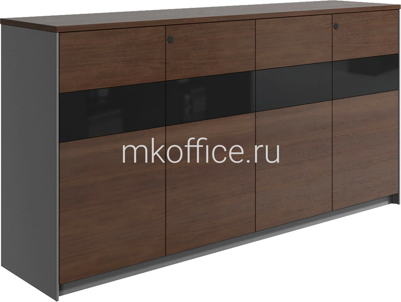 Выбрать шкаф для документов e903-2.160040 walnut w-29b+e-11 по низким ценам. МК Офис Шкаф для документов E903-2.160040 Walnut W-29B+E-11. Ассортимент МК Офис