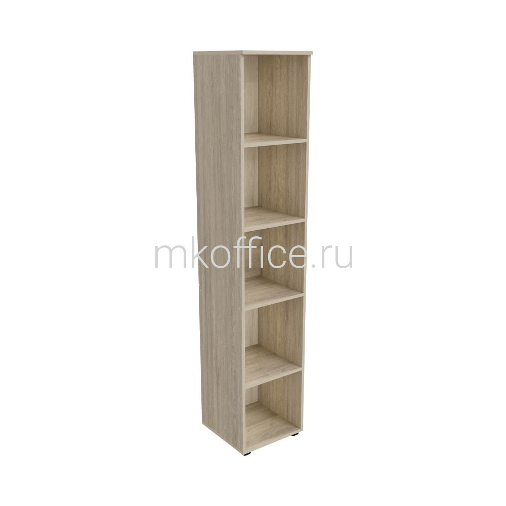 Выбрать шкаф узкий открытый дуб кронберг лф227 400х406х2000 по низким ценам. МК Офис Шкаф узкий открытый дуб кронберг ЛФ227 400х406х2000. Ассортимент МК Офис