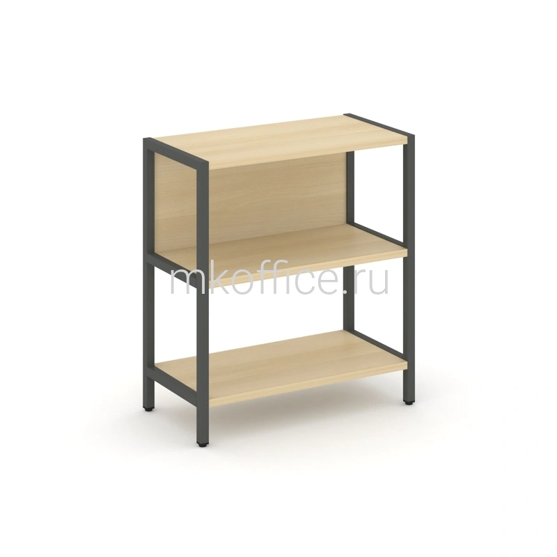 Односекционный стеллаж Shelf System двухярусный SN.STM-211. Ассортимент МК Офис