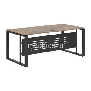 Стол руководителя с металлической фронтальной панелью EST 189 M 1800х900х750