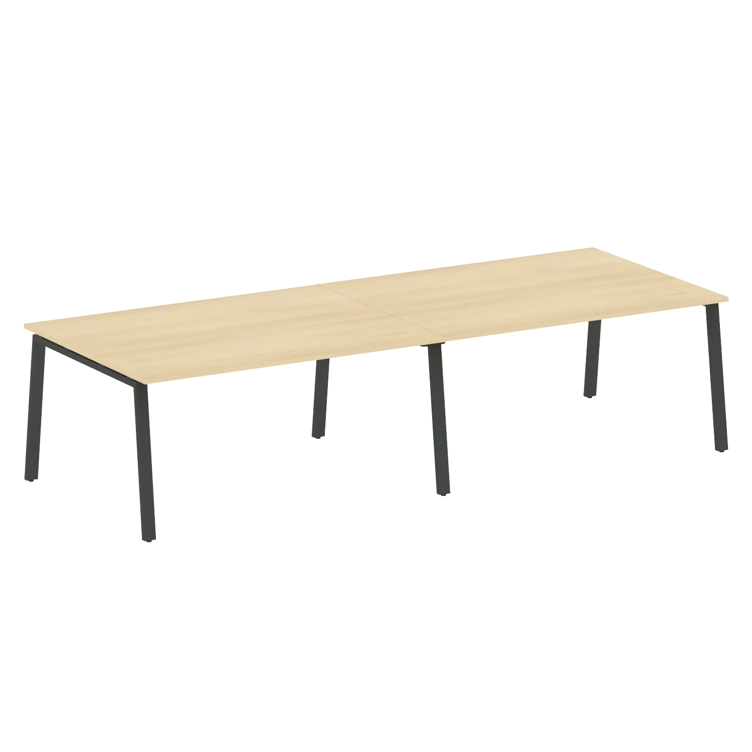 Переговорный стол (2 столешницы) на А-обр м/к Metal System Style БА.ПРГ-2.4 3200х1235х750 Переговорный стол (2 столешницы) на А-обр м/к Metal System Style БА.ПРГ-2.4 3200х1235х750