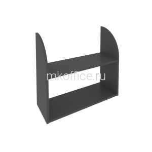 Полка навесная Riva антрацит А.ПНС-1 770x280x683