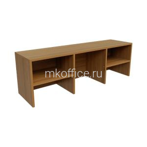 Полка настольная с задней стенкой Континент ПФ006 1200х320х400