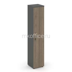 Шкаф высокий узкий универсальный (1 высокий фасад ЛДСП) Style Project SN.STU.E-108 400х400х1982 Шкаф высокий узкий универсальный (1 высокий фасад ЛДСП) Style Project SN.STU.E-108 400х400х1982