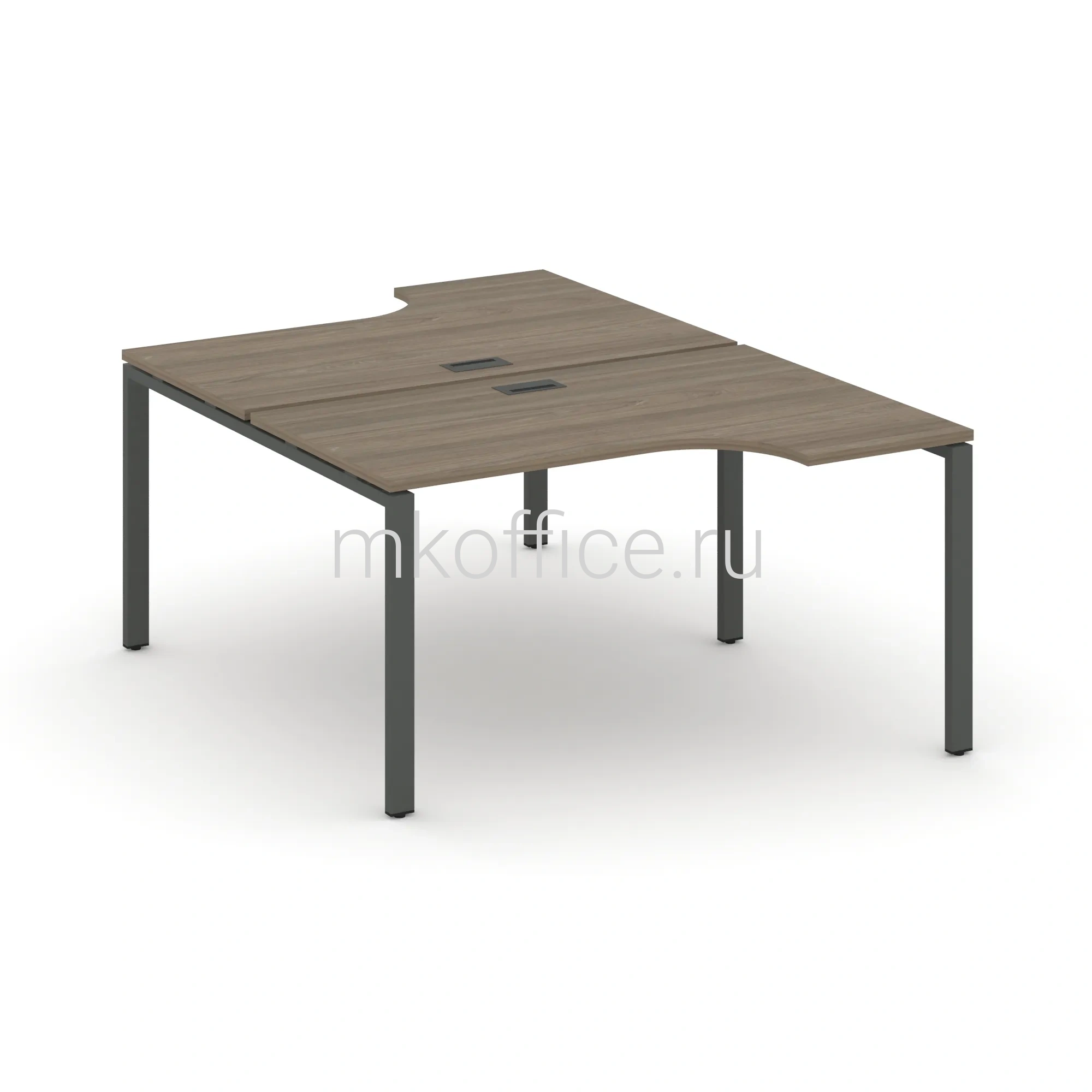 Рабочая станция эргономичная Style Project SN-6P.DRPA-011 1380х1432/1992х750. Ассортимент МК Офис