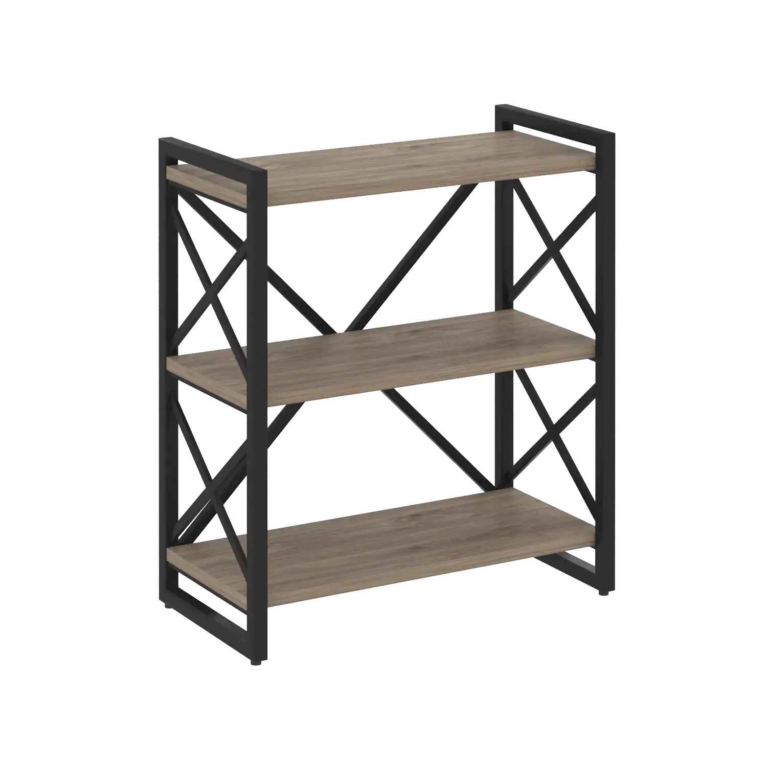 Стеллаж на регулируемых опорах - 3 полки Loft VR.L-MST.O-3.8 800х400х910