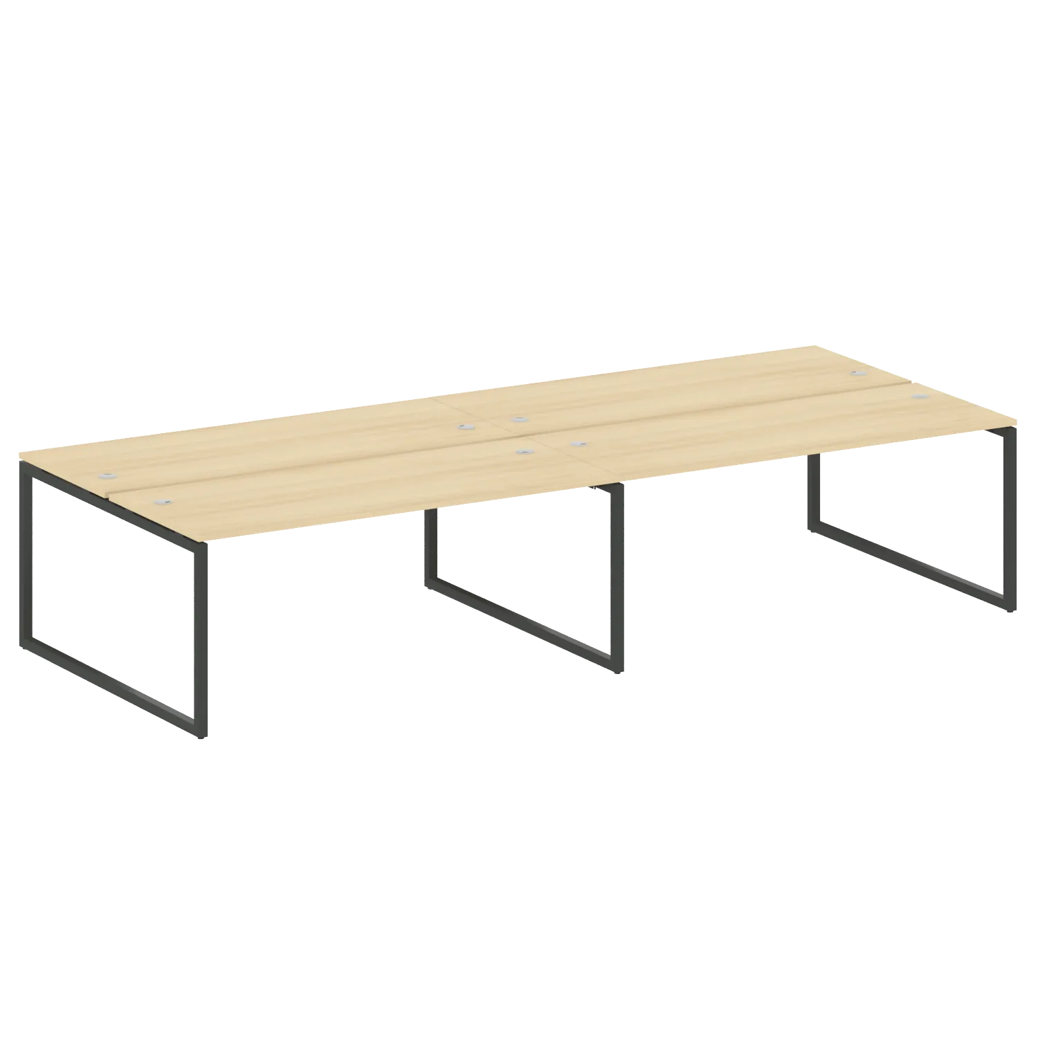 Рабочая станция на 4 раб.места на О-образном м/к 40БО.СМ-4.5 3600х1475х750