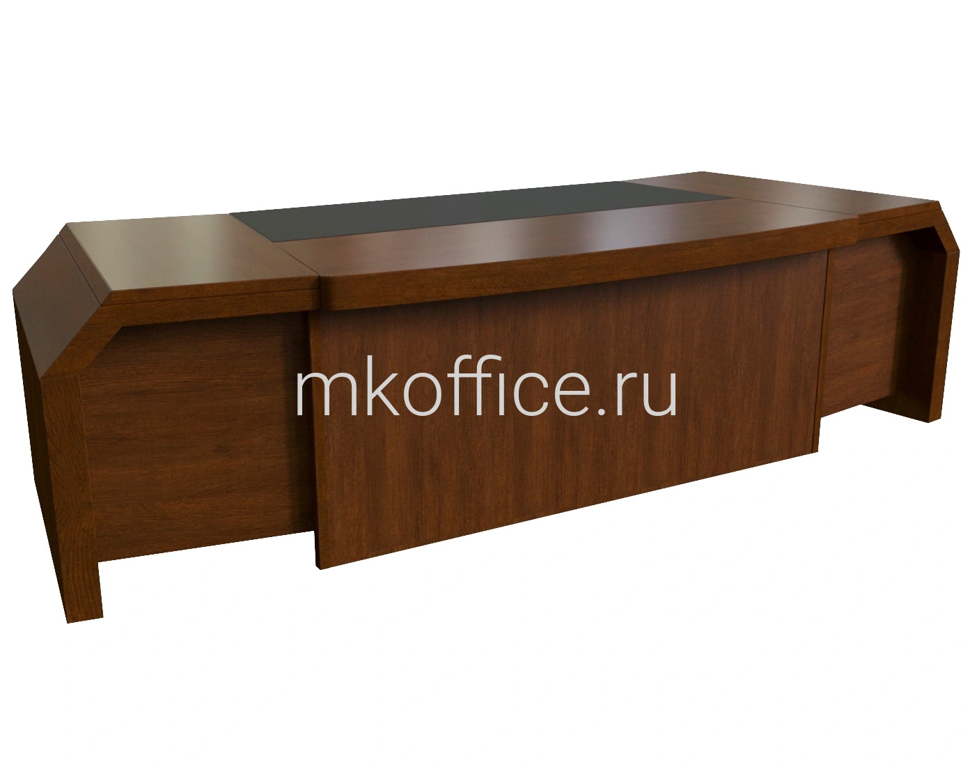 Выбрать стол руководителя с кожаными вставками kingston 28101 2900х1100х750 по низким ценам. МК Офис Стол руководителя с кожаными вставками KINGSTON 28101 2900х1100х750. Ассортимент МК Офис