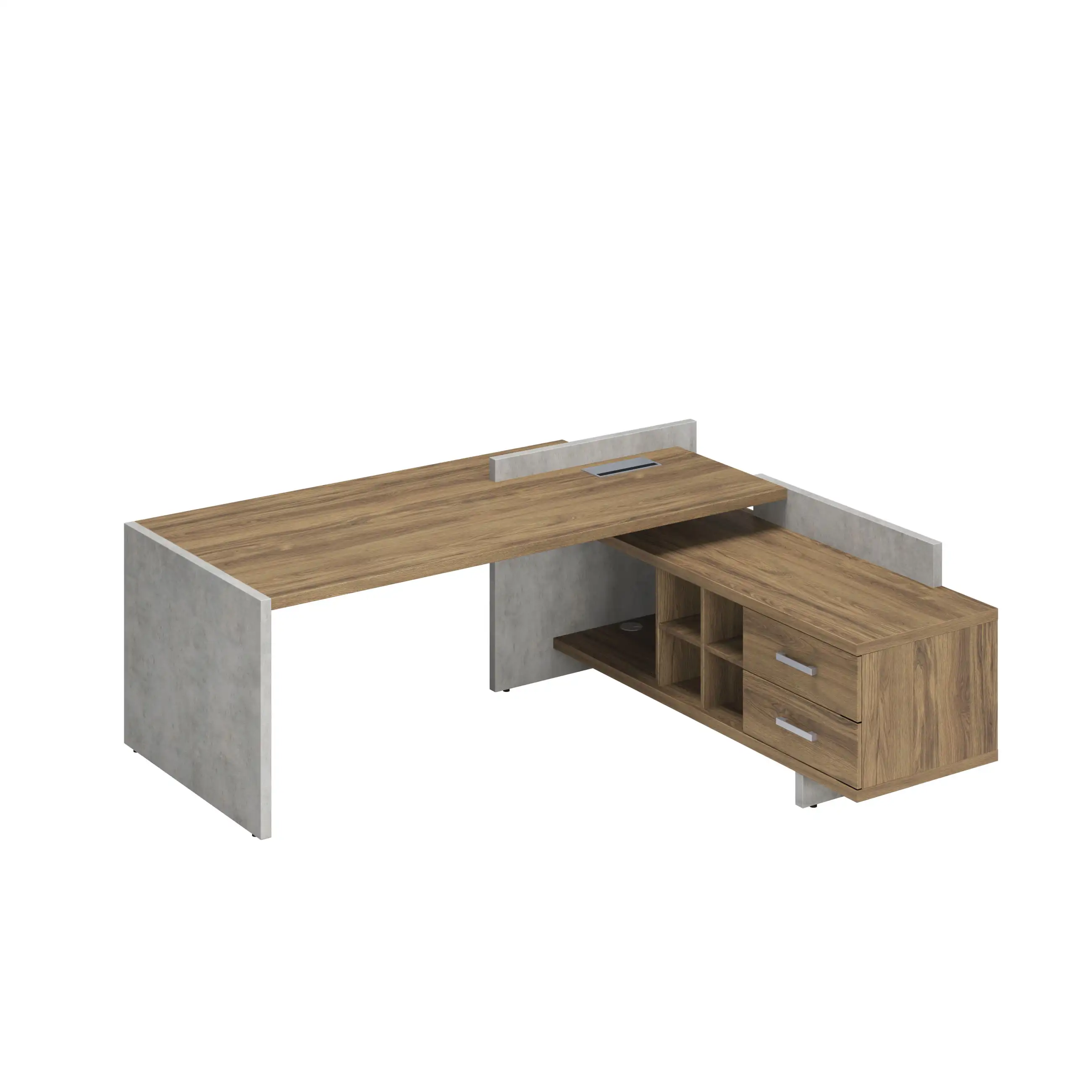 Стол руководителя правый СФ-531202 2200x1996x840