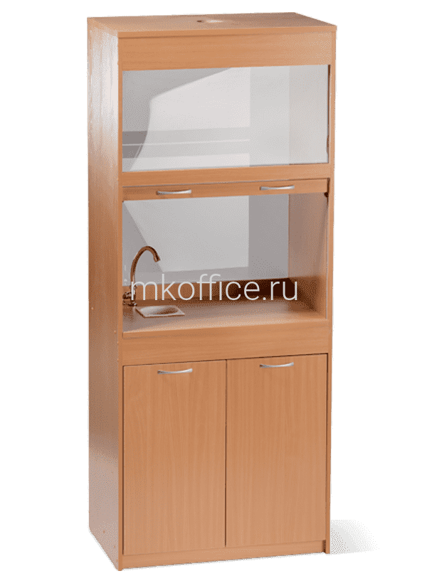 Шкаф лабораторный 820х550х2000. Ассортимент МК Офис