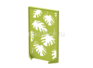 Перегородка прямоугольная с декором  "Пальмы" C206.0816.R.XX 80 х 40 х 160