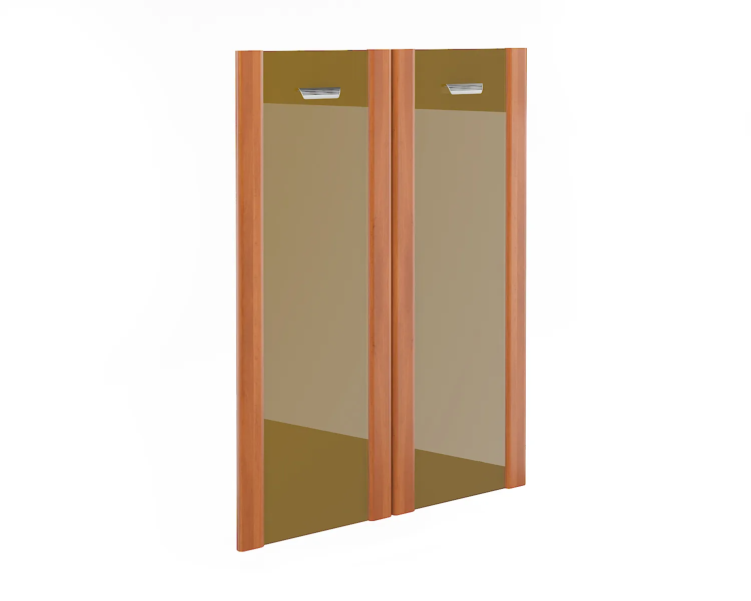 Дверь стекло в рамке МДФ (2 шт) СТ-8.4 428x16x1196