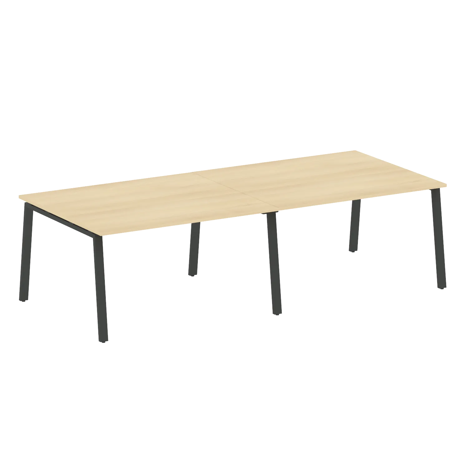 Переговорный стол (2 столешницы) на А-обр м/к Metal System Style БА.ПРГ-2.3 2800х1235х750 Переговорный стол (2 столешницы) на А-обр м/к Metal System Style БА.ПРГ-2.3 2800х1235х750