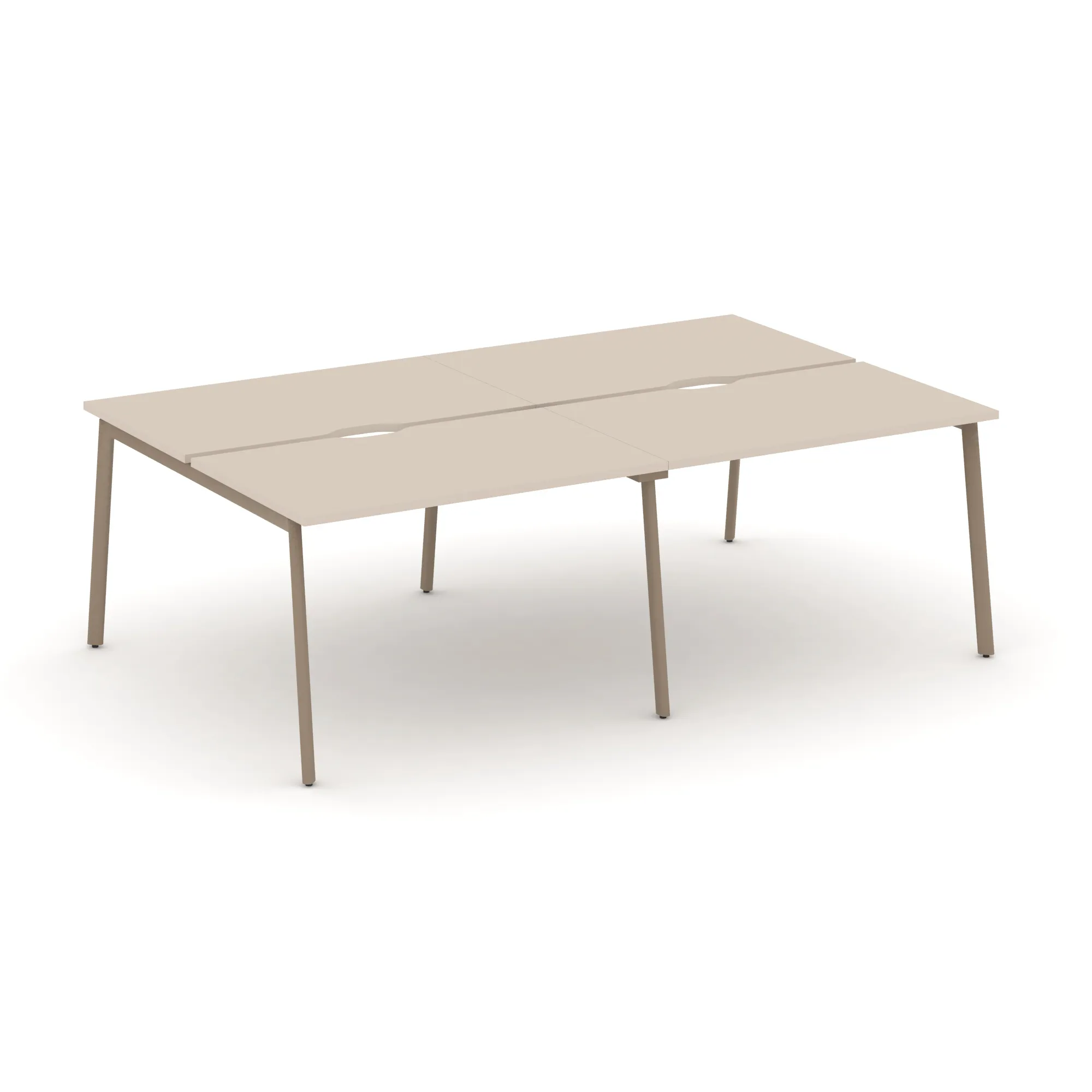 Рабочая станция на 4 места ES.D.RS-4.2-VP 2360х1500х750