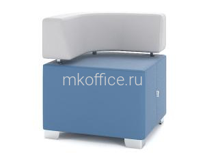  Модуль угловой закругленный со спинкой M2-1C 650*650*h730
