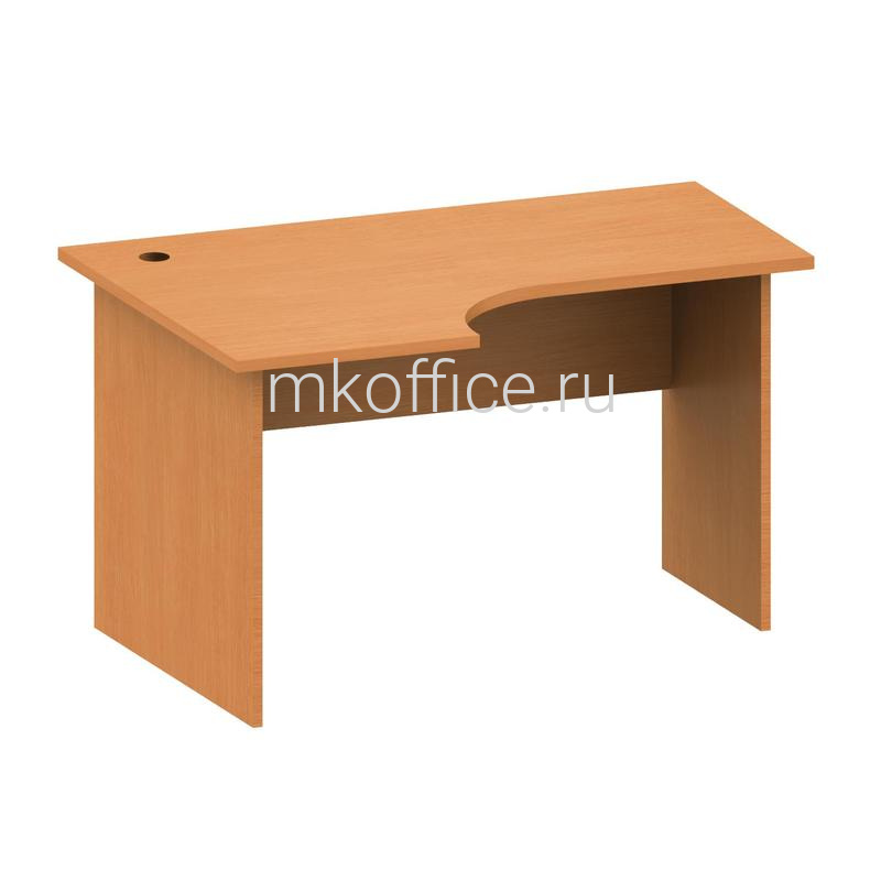 Стол эргономичный левый Бюджет Б130L 1300х900х744