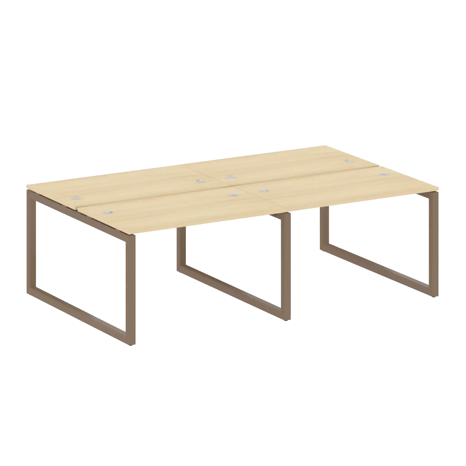 Рабочая станция на 4 рабочих места на О-обр м/к 50БО.СМ-4.2 2400х1475х750