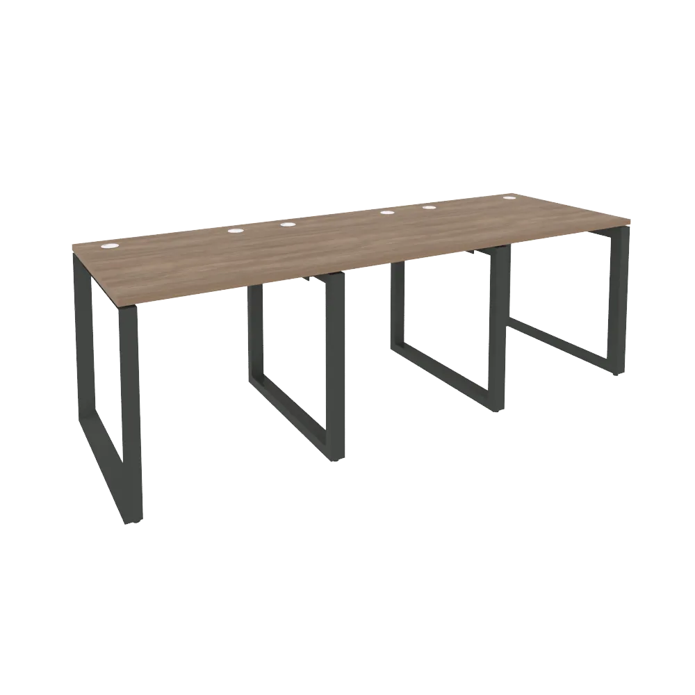 Рабочая станция на О-образном м/к O.MO-RS-3.0.8 2340x800x750