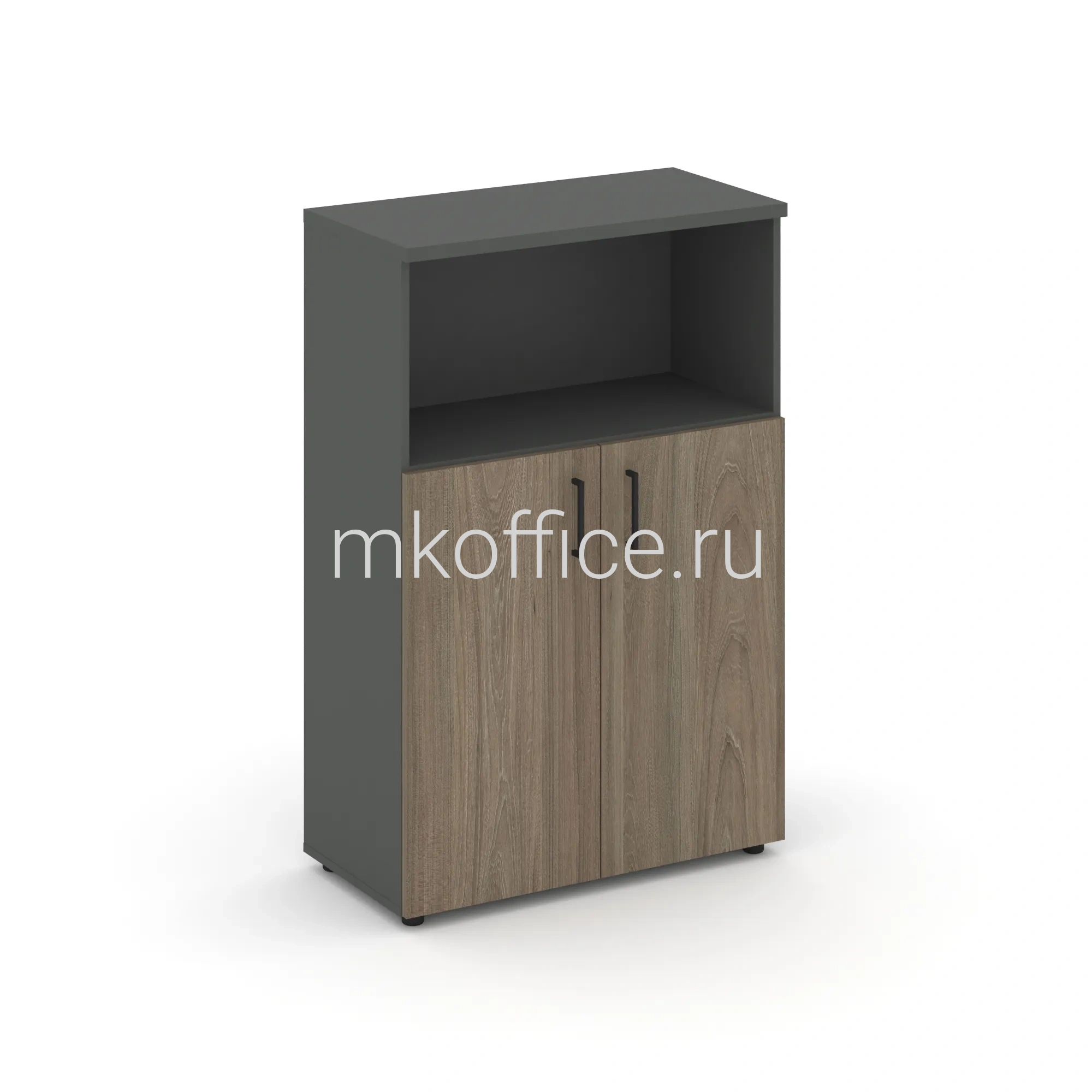 Выбрать шкаф средний широкий (2 низких фасада лдсп) style project sn.sts-201 796х400х1203 по низким ценам. МК Офис Шкаф средний широкий (2 низких фасада ЛДСП) Style Project SN.STS-201 796х400х1203. Ассортимент МК Офис