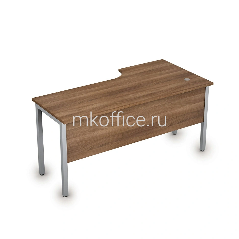 Выбрать стол на металлических опорах с экраном 2мд.143 л 1600х800х750 по низким ценам. МК Офис Стол на металлических опорах с экраном 2МД.143 Л 1600х800х750. Ассортимент МК Офис